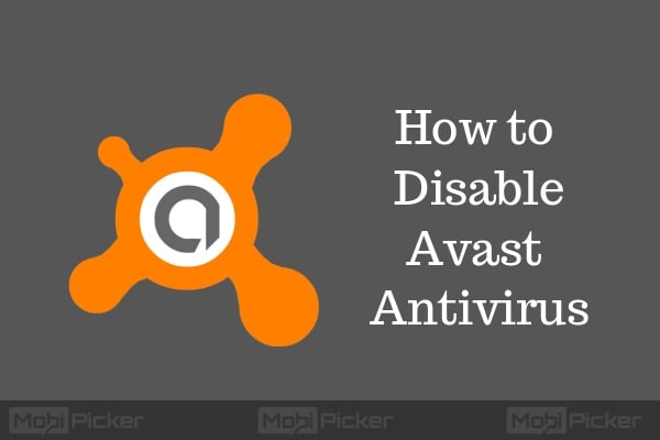 disable avast for 10 minutes on mac